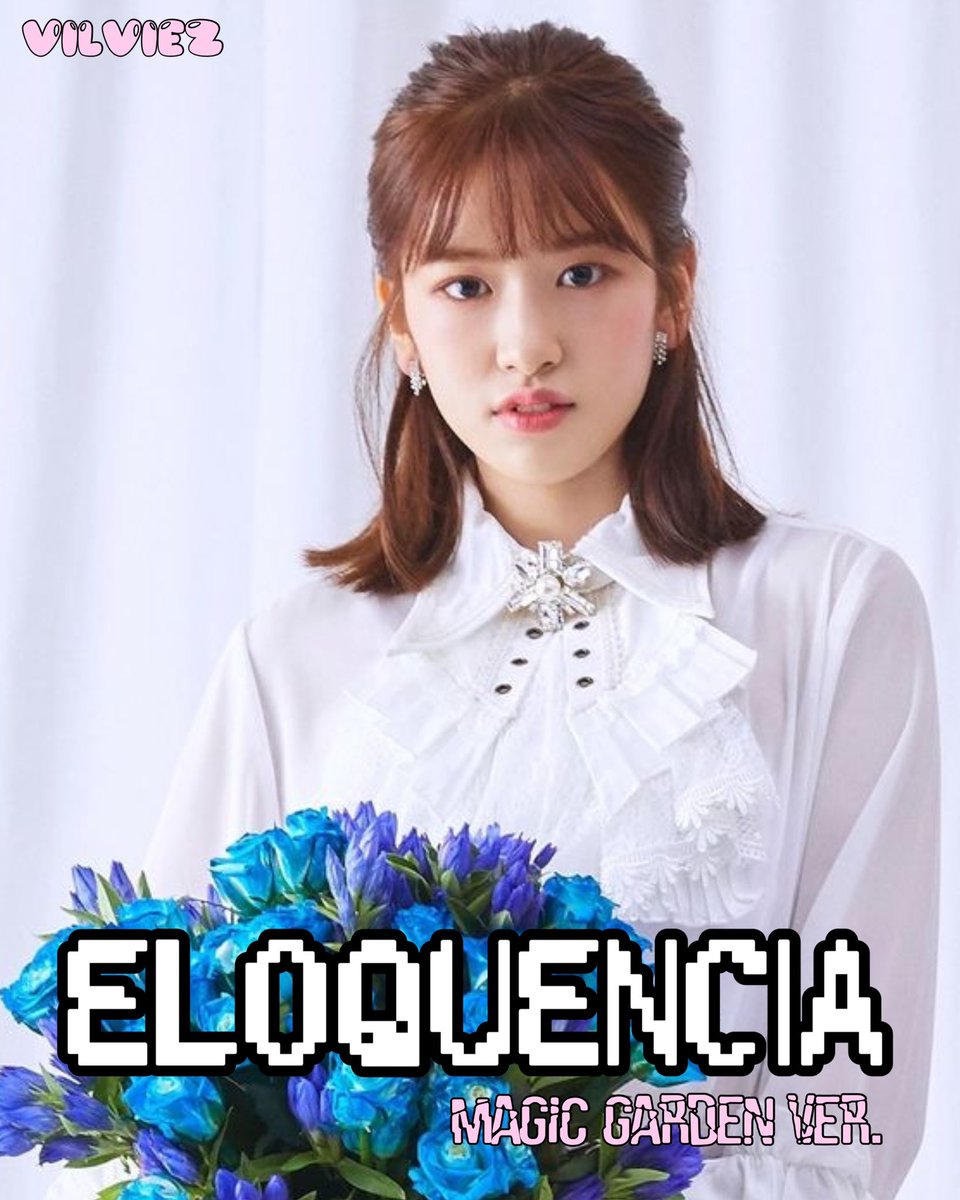 NOVAent_OFC's tweet photo. VILVIEZ (빌비에즈) 1st EP 
“ELOQUENCIA”

💐Concept Photo Magic Garden ver.
#HITOMI #HEEJIN #SOOYOUNG 

+*:ꔫ:* 1𝑆𝑇 𝐸𝑃 𝐴𝐿𝐵𝑈𝑀 𝑅𝑒𝑙𝑒𝑎𝑠𝑒 𝑜𝑛
2024.08.02 FRI 1PM KST *:ꔫ:*+

#VILVIEZ #빌비에즈 #CONCEPPHOTO #1STEP
#ELOQUENCIA https://t.co/WIC8Bsc5TL