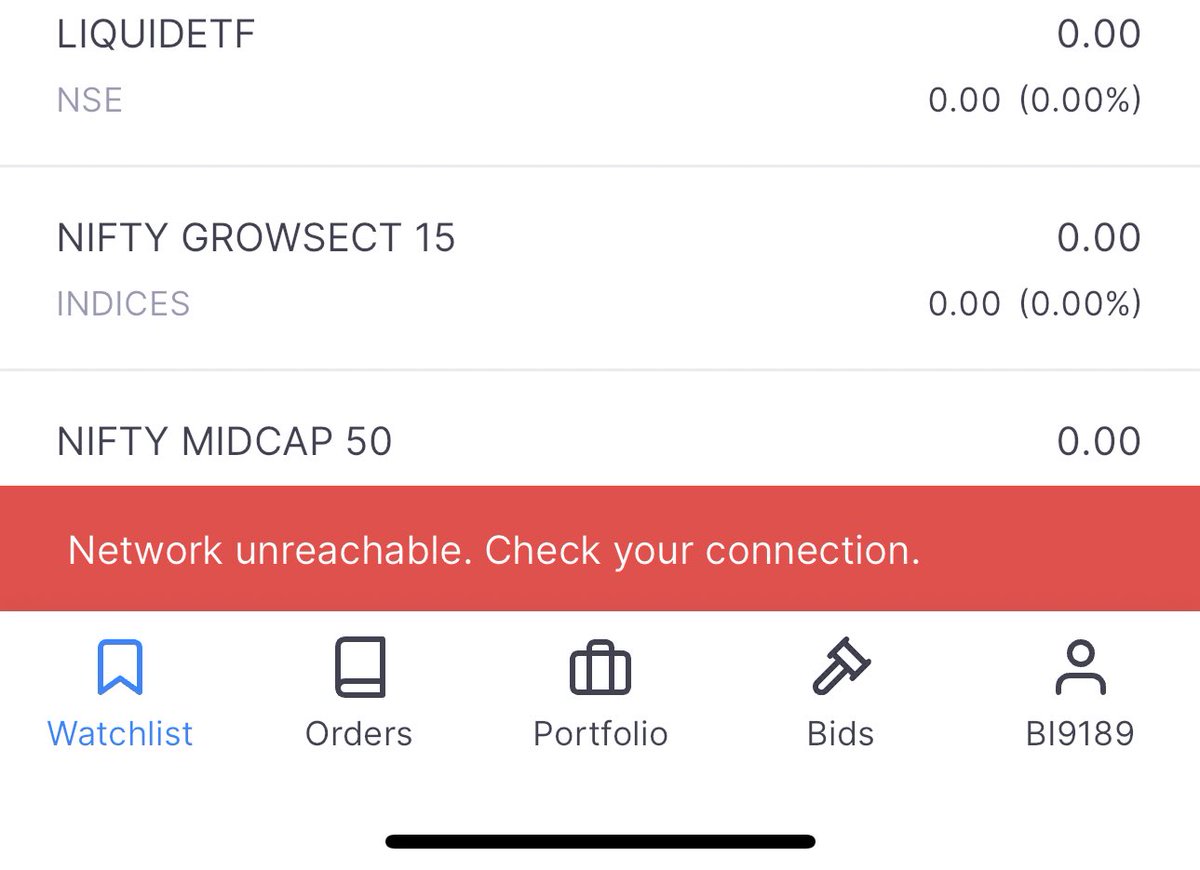 yaduvanshi_navi's tweet photo. Unable to login to @zerodha
Facing this issue since early morning. https://t.co/7Xs7VonX7A