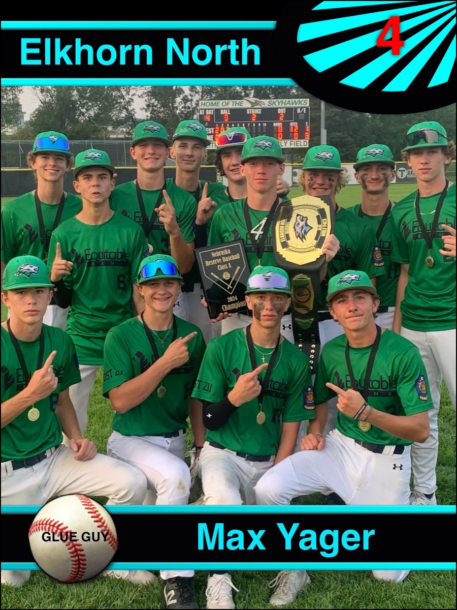 Krez_Omaha's tweet photo. State Championship Glue player of the Game. Pitching a complete no hitter and no runs and the Win for the State Title!
G⚾️ Wolves! https://t.co/nTu6xOX7nM