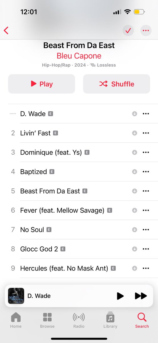 BleuCapone's tweet image. ‘BEAST FROM DA EAST’ out NOW!
Link in my bio 💙 | prod by @MojoKrazy
