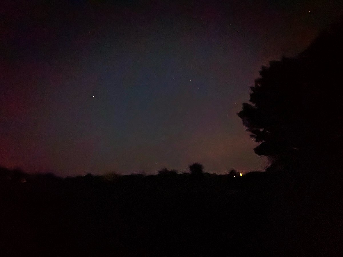 karaharris75's tweet photo. Very faint, but Aurora has arrived!⁣
July 25, 2024  11:46pm⁣
⁣
#NorthernLights #AuroraBorealis #DancingLights #NightSkyMagic #CelestialWonder #AuroraHunt #LightShow #PolarPhenomenon #AuroraChasers #SkySpectacle https://t.co/neldy1G3Vd