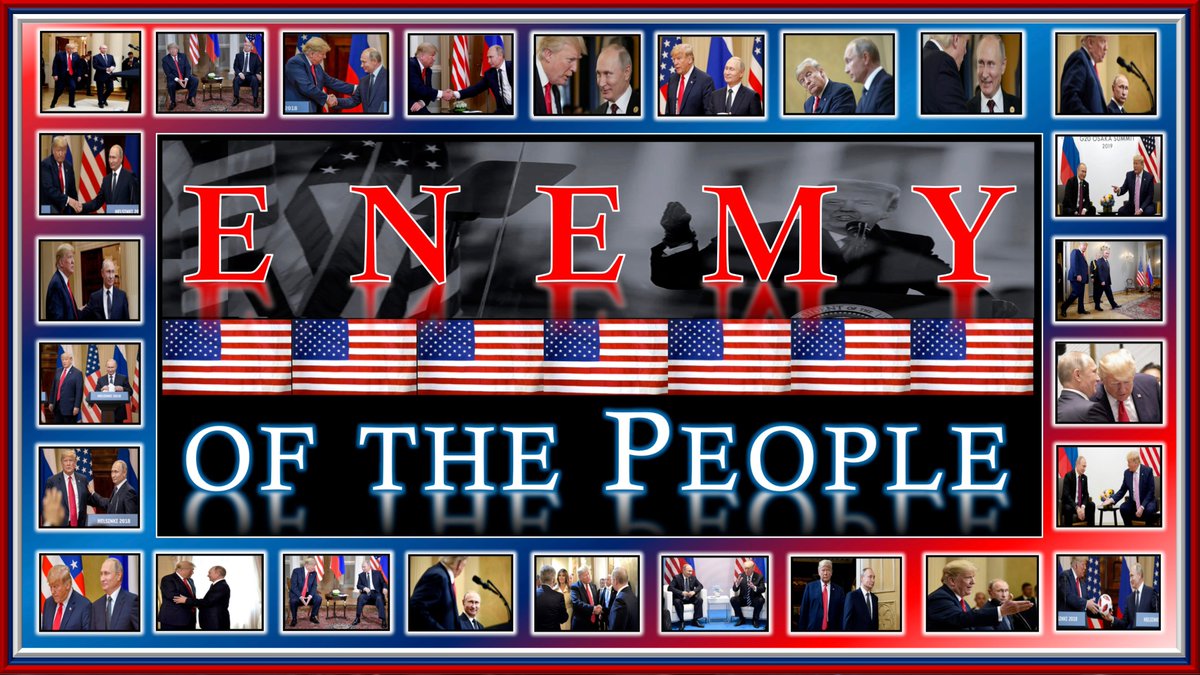 Let's talk about how Donald Trump is the biggest traitor in history whose name is destined to supplant Benedict Arnold as the most ignominious betrayer of his nation, his people, and his prior oath to uphold and defend the Constitution of the United States of America (Thread).