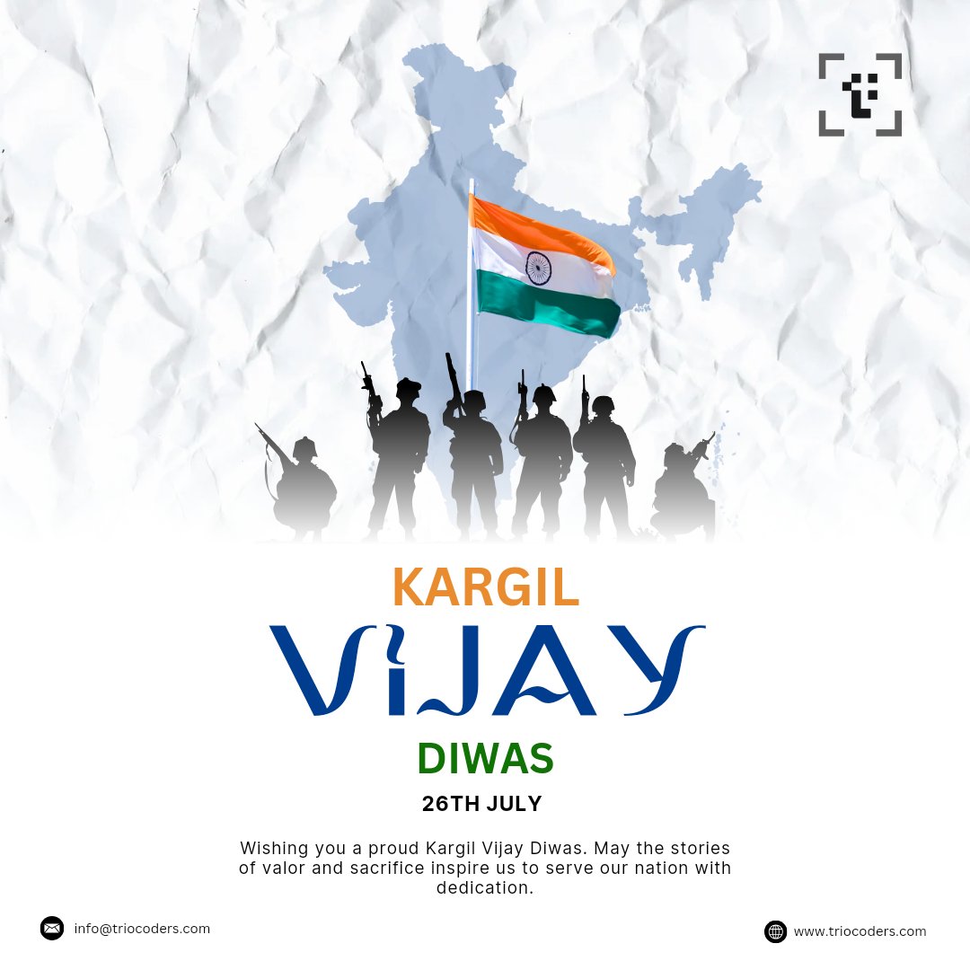 triocodersteam's tweet image. &quot;Saluting the bravery and sacrifice of our heroes! 🙏🇮🇳&quot;

#kargilvijaydiwas #indianarmedforce #triocoders #patriotism #salutingourheroes