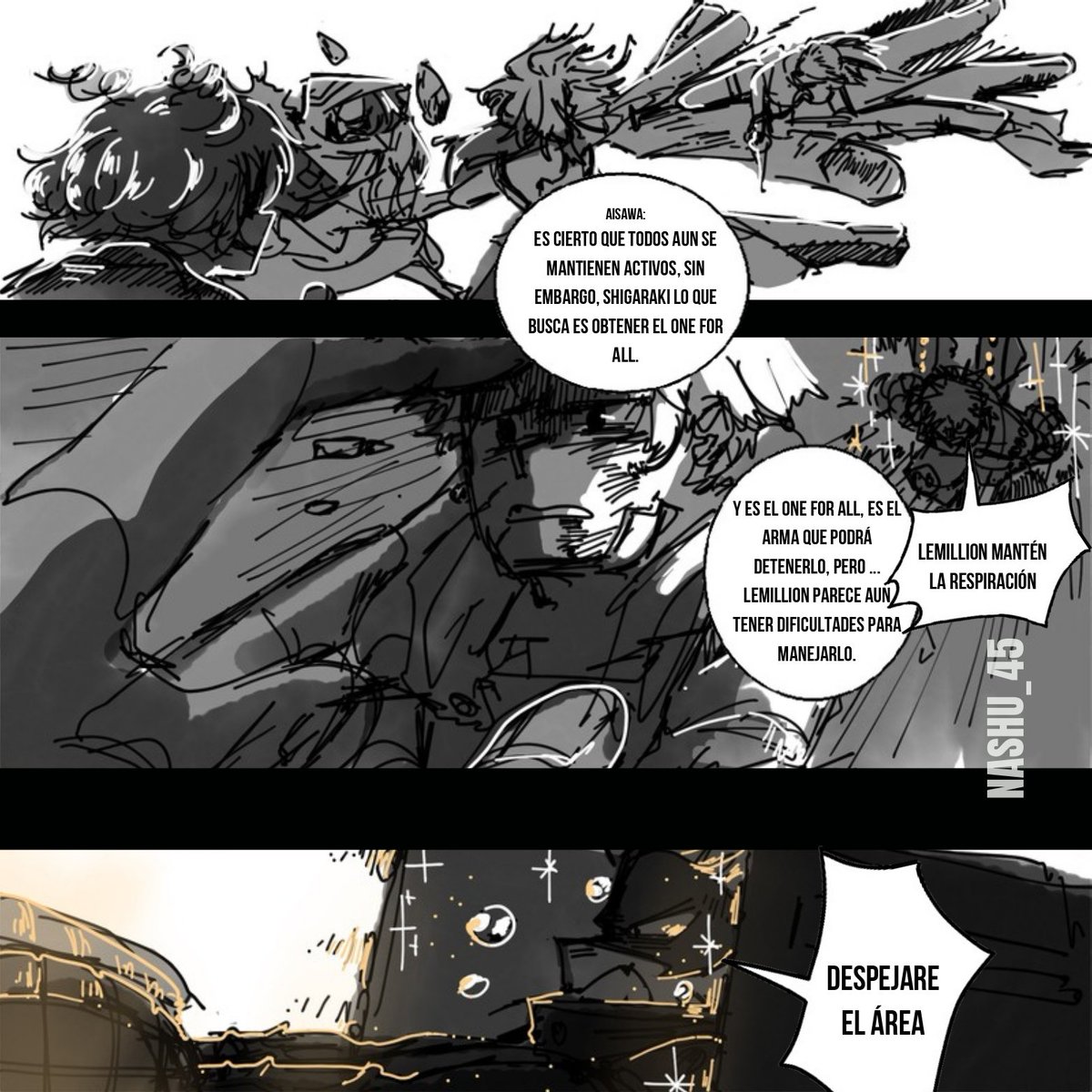 NShu45's tweet photo. 💥AU: DEKU NOMU💥
Cap. 12
Nota: Este podría considerarse como una versión alternativa.
Y si se preguntan, si habrá un poco de Bakudeku uu.
Así que, espero y todo sea de su agrado. 👀🧠
#bnha #myheroacademia #bnhaalternateuniverse #deku #kacchan #bakudeku #dekunomu https://t.co/QJImGHf93y