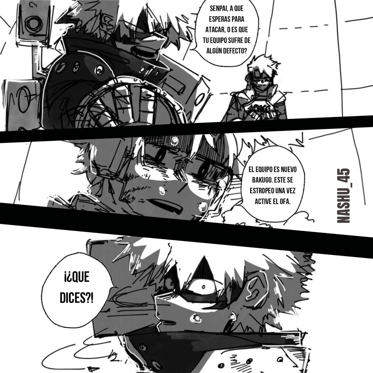 NShu45's tweet photo. 💥AU: DEKU NOMU💥
Cap. 12
Nota: Este podría considerarse como una versión alternativa.
Y si se preguntan, si habrá un poco de Bakudeku uu.
Así que, espero y todo sea de su agrado. 👀🧠
#bnha #myheroacademia #bnhaalternateuniverse #deku #kacchan #bakudeku #dekunomu https://t.co/QJImGHf93y