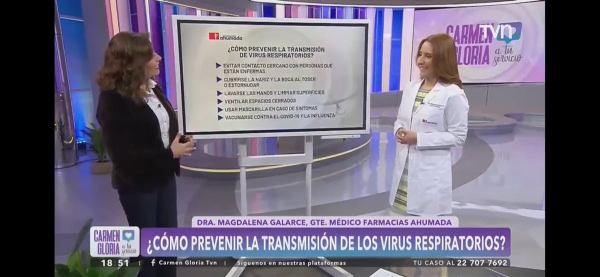 MagdaGalarce's tweet photo. Cómo diferenciar las distintas enfermedades agudas de invierno y cuando acudir a un médico son algunas de las preguntas que respondimos en el Programa @CG_ARROYO de @TVN 

https://t.co/WTvCklZasD 

#virusrespiratorios
#24Jul https://t.co/rDafSedwQt