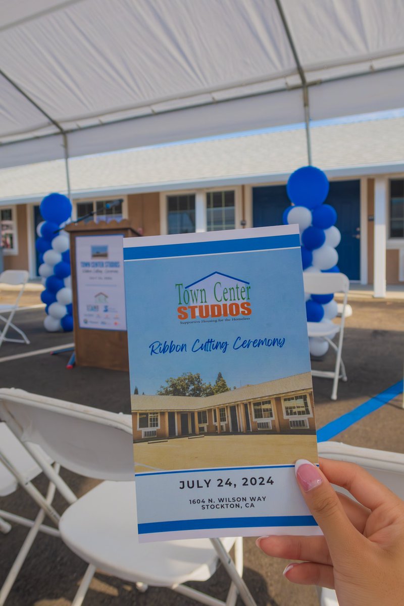 kimwarmsley's tweet photo. Yesterday was a day of celebration as we gathered to mark the historic opening of Town Center Studios. This ribbon-cutting ceremony is not just a formality but a powerful symbol of hope and progress for Stockton. https://t.co/OhECQMkVzu