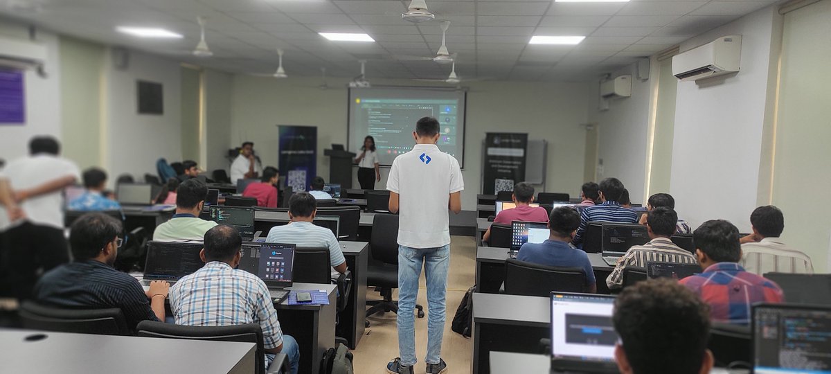 lamprosdao's tweet photo. A significant part of our session focused on @arbitrum Governance and @DAO_Arbitrum participation. 

We aimed to inspire students to actively engage in the ecosystem, educating future blockchain leaders on the crucial role of decentralized governance in shaping the industry. https://t.co/n5EWtbBnSz