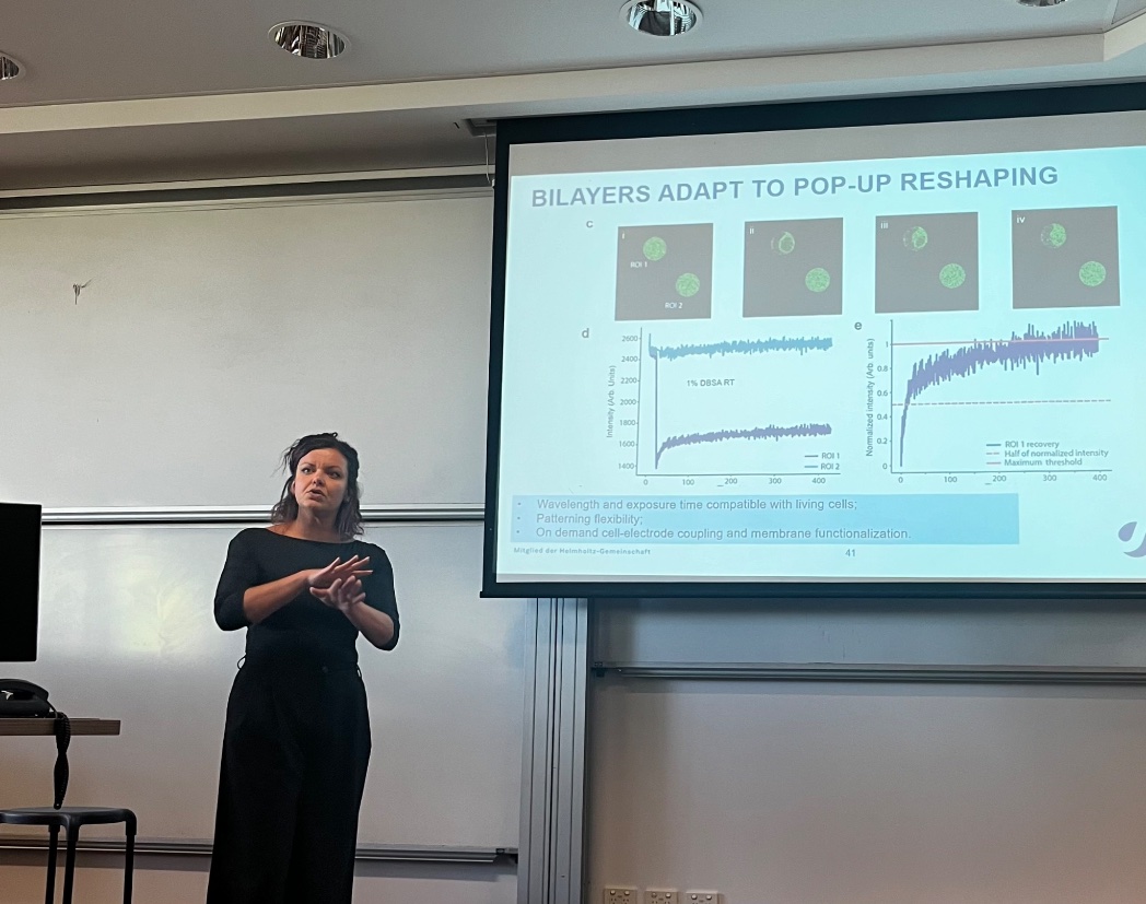 NanoMed (@nanomed_unsw) on Twitter photo It’s an absolute pleasure hosting Prof Francesca Santoro’s visit to <a href="/NanoMed_UNSW/">NanoMed</a> today!
Great talk on Neuromorphic biomaterials for cell interfacing!
Thank you! <a href="/santorof14/">Francesca Santoro</a>
<a href="/RWTH/">RWTH Aachen</a> <a href="/fz_juelich/">Forschungszentrum Jülich | @fzj@social.fz-juelich</a> <a href="/KrisKilian/">Kristopher Kilian</a> <a href="/peterwich/">Peter Wich – WichLab</a>  <a href="/ronachandrawati/">Rona Chandrawati</a> <a href="/MK_CCI/">Prof Maria Kavallaris AM 🌈</a> It’s an absolute pleasure hosting Prof Francesca Santoro’s visit to <a href="/NanoMed_UNSW/">NanoMed</a> today!
Great talk on Neuromorphic biomaterials for cell interfacing!
Thank you! <a href="/santorof14/">Francesca Santoro</a>
<a href="/RWTH/">RWTH Aachen</a> <a href="/fz_juelich/">Forschungszentrum Jülich | @fzj@social.fz-juelich</a> <a href="/KrisKilian/">Kristopher Kilian</a> <a href="/peterwich/">Peter Wich – WichLab</a>  <a href="/ronachandrawati/">Rona Chandrawati</a> <a href="/MK_CCI/">Prof Maria Kavallaris AM 🌈</a>
