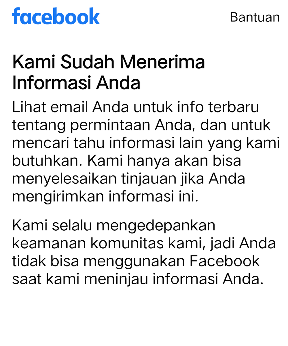 Cuma masalah video live pertandingan Euro Spanyol vs Inggris akun Facebook sy di blokir, keterlaluan sekali, sangat kecewa