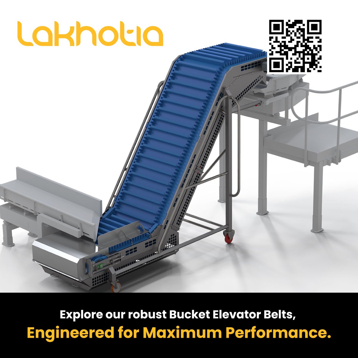 Lakhotiaindia's tweet image. Our bucket elevator belts ensure efficient and reliable material handling.
Read more: lakhotiaindia.in
 #BucketElevatorBelts #EfficientHandling #ReliablePerformance  #MaterialHandling #IndustrialSolutions #EngineeringExcellence  #RobustDesign