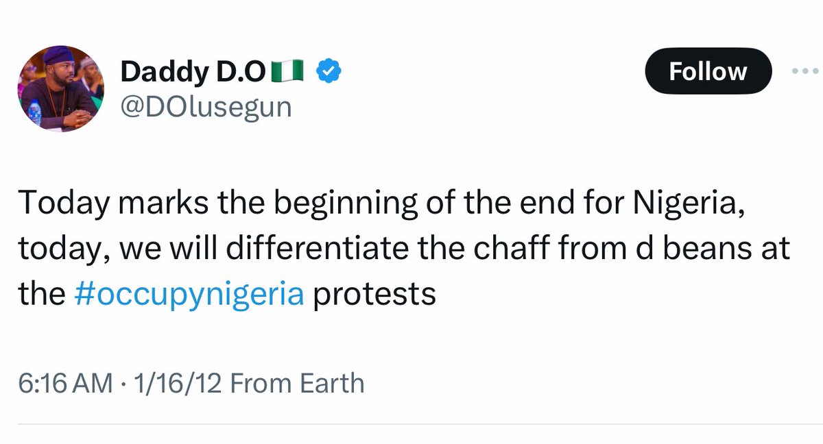 SavvyRinu's tweet image. If APC members accuse you of anything, they have either done it, doing it or are about to do it. 

I’m curious why @DOlusegun is angry that Nigerians want to ask him some questions about the protests. 

Why is he threatening Nigerians, yet he wanted to end Nigeria few years ago?