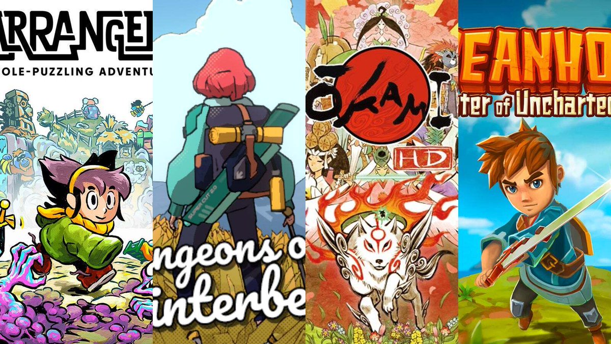In honor of Arranger's release today, here are 20 games that take inspiration from The Legend of Zelda series: bit.ly/3LE75n7
