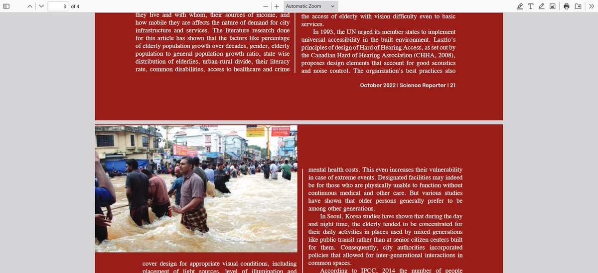 jaiminisarkar's tweet image. #MumbaiRains shown how poorly built/maintained cities can be remarkably un-navigable for those with mobility, cognitive, hearing, or vision challenges.
How age-ready city can be a solution read at- #ScienceReporter 

#politics #news #sciencetwitter #WHO
nopr.niscpr.res.in/bitstream/1234…