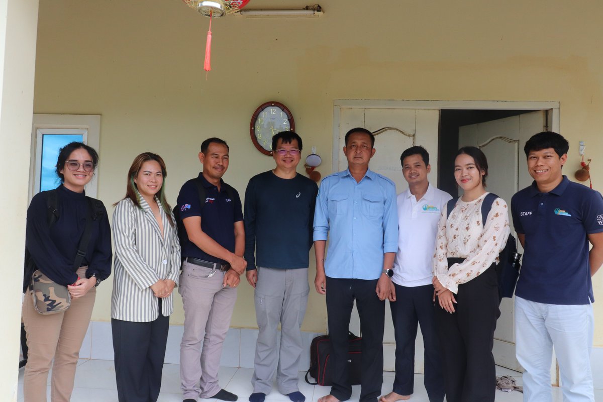CenterforSusta's tweet photo. 🌟Halfway through our program with support from the Australian Government (@AusEmbPP ) through CAPRED, our YLWA interns are thriving! 

🚀Young water engineers are working at 7 private operators across Cambodia. 💧🇰🇭 Excited for what’s next! https://t.co/NI3URELf4X