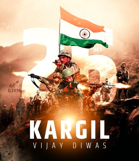 AhmadKinya's tweet photo. Today and every day, we remember the heroes who fought for our nation's pride and protected our freedom. Kargil Vijay Diwas is a tribute to the courage and valour of our Indian Armed Forces. #KargilVijayDiwas #IndianArmedForces #JaiHind https://t.co/LhkPx1sTbK