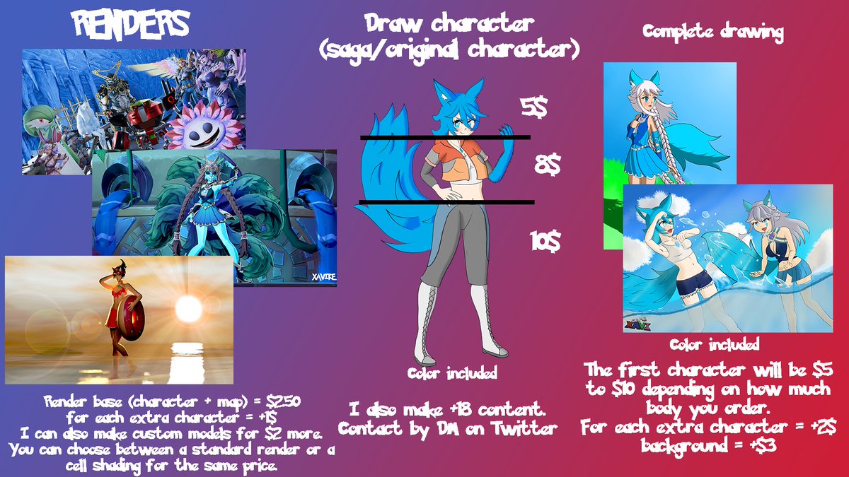 GameXavike's tweet image. New updated table.