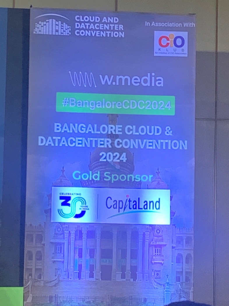 praker82's tweet photo. Attending the @WMediaGrp  #Bangalore &amp; Cloud Datacenter Convention 2024 at the @FourSeasons Hotel. The hall is full, and the discussions on data centers, AI, cloud, and digital transformation are incredibly insightful. Exciting times ahead! 

#WMedia #BangaloreCDC2024 https://t.co/QCmaM1tnvd