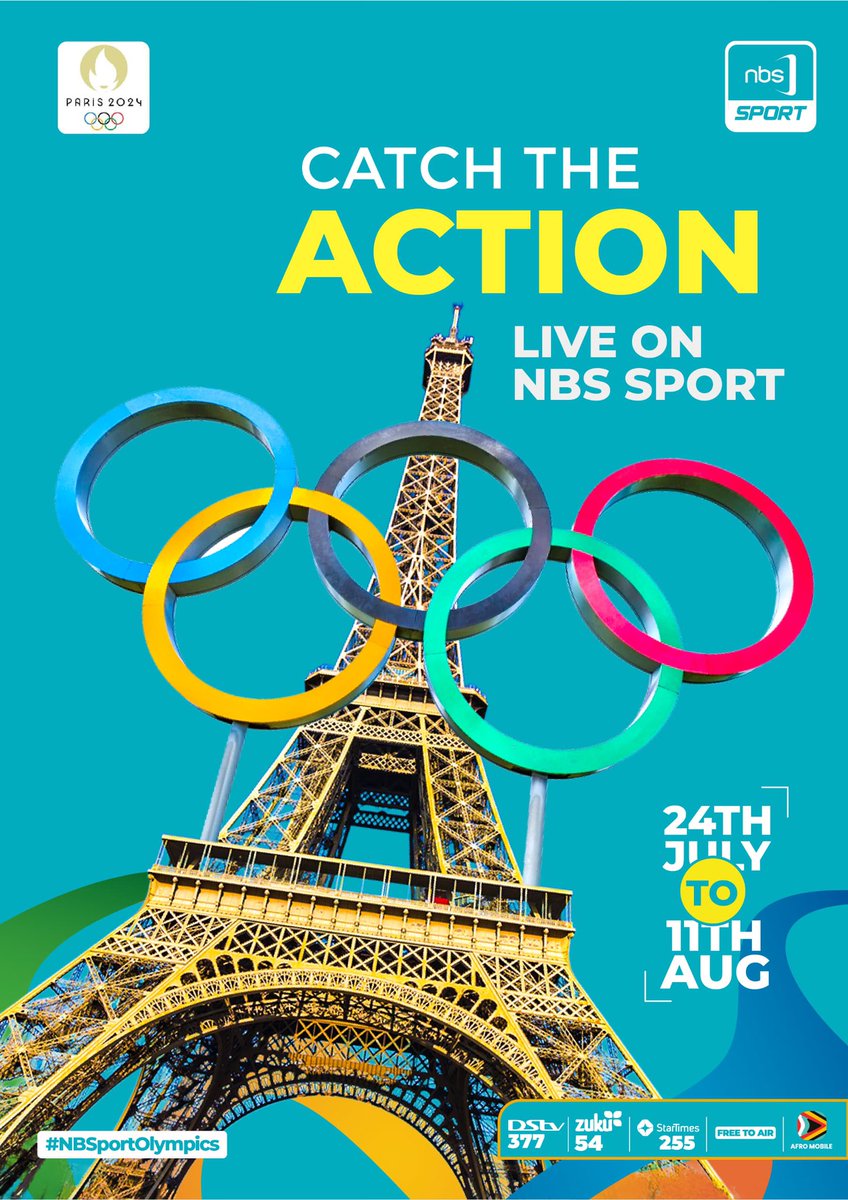 NBSportUg's tweet photo. It's D-day! @Olympics 

Be sure to enjoy this year's Olympic Games like never before on @NBSportUg. 

#NBSportUpdates #NBSportOlympics #OlympicGames #Olympics https://t.co/IEg1bxs2Wt