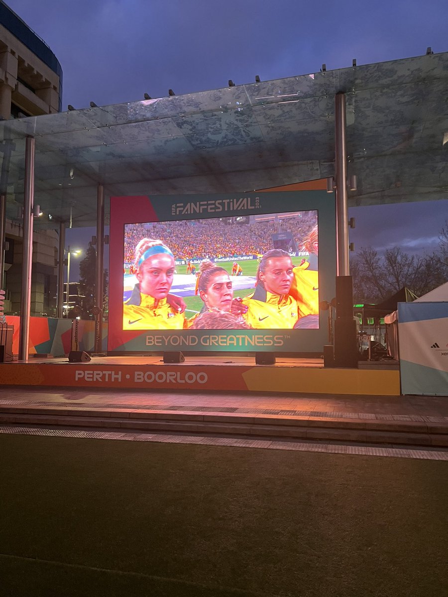 kevantan_11's tweet image. Photos at the FIFA Fan Festival at Forest Place during the 2023 FIFA Women’s World Cup. (1/2)

#FIFAWWC #FIFAWWC2023 #WWC #WWC2023 #FIFA #BeyondGreatness #FIFAFanFestival #FIFAFANFest #fifawomensworldcup #football #soccer #AUNZ23 #perth #australia  #WA #newzealand #cityofperth