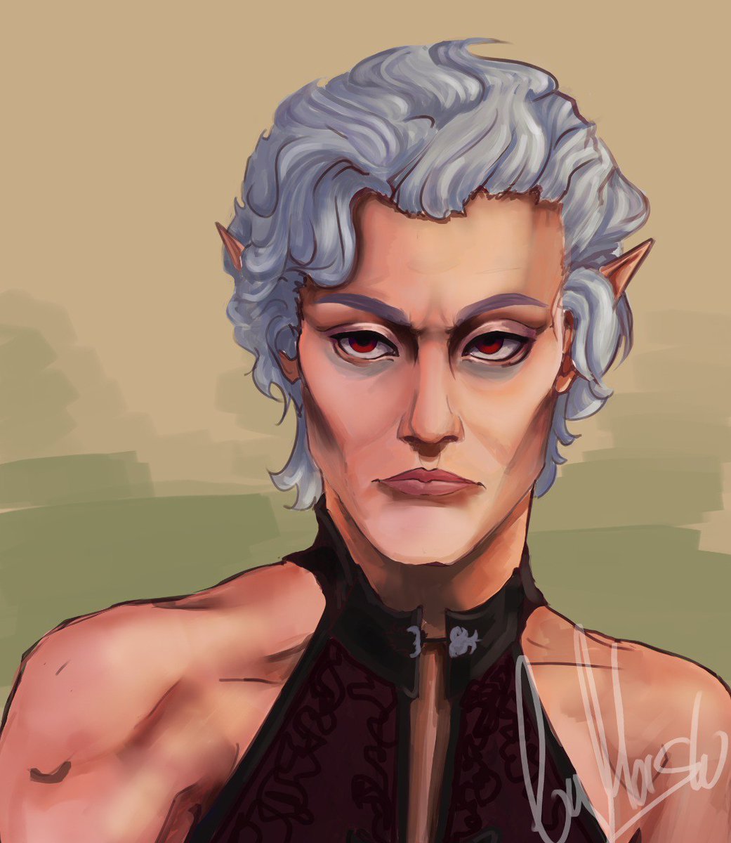 NikSSSa_'s tweet photo. Astarion from #BaldursGate3 #BG3fanart #BG3Astarion #Astarion #Astarionfanart #art #fanart https://t.co/3peglxMXni