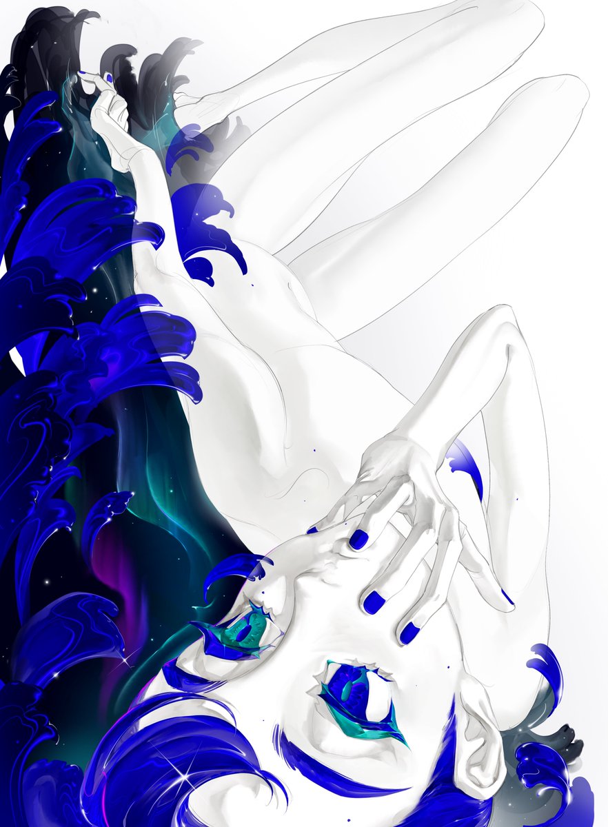 #OC #procreateart #宝石人 #originalcharacterart