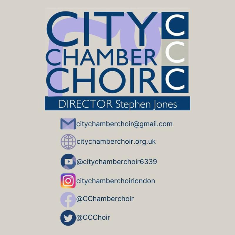 New in #London? Love #singing? Need a musical ‘home’ Join our #choir citychamberchoir.org.uk