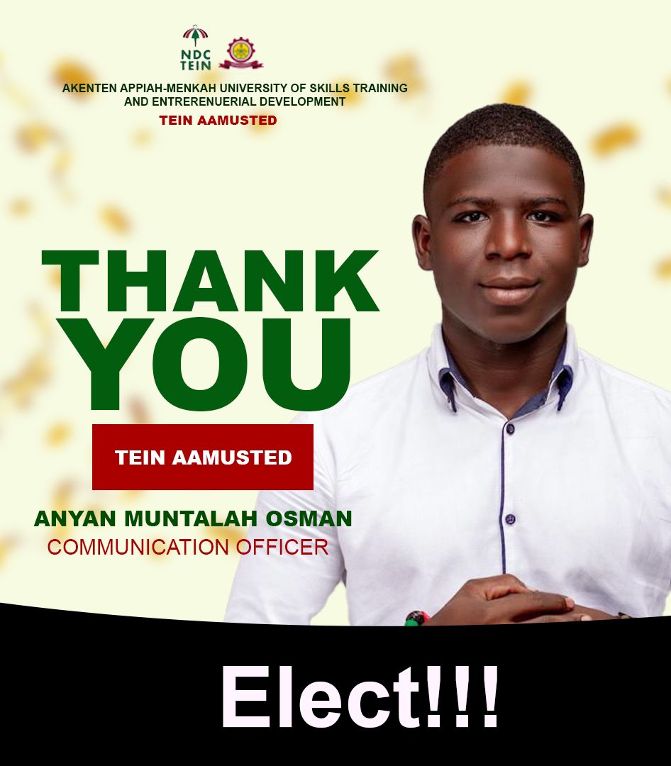 TeinAamusted's tweet photo. Communication Officer Elect ✅
Muntalah Osman
#ChangeIsComing https://t.co/8oOgtmFj5K