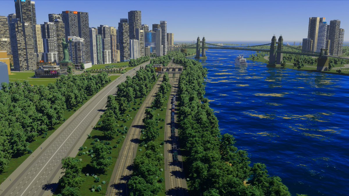 Cargo 🚆 lines up and running!
🚏💛
#CitiesSkylines
<a href="/ColossalOrder/">Colossal Order</a> 
<a href="/CitiesSkylines/">Cities: Skylines</a>