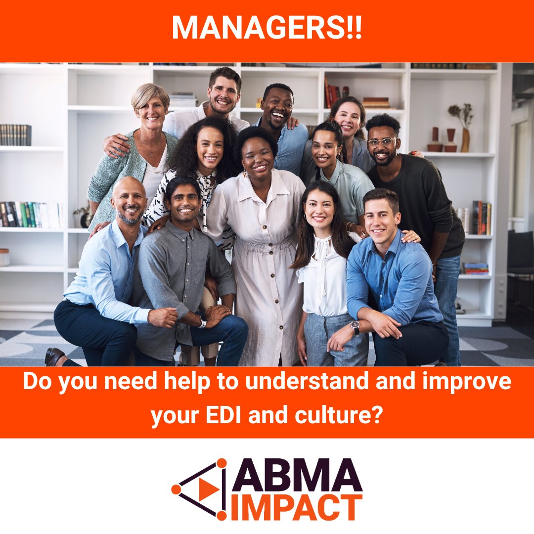 abmaskills's tweet photo. Try our practical and easy to implement solution to help improve your organisation’s culture, equity, diversity and inclusion (EDI) and workforce wellbeing.  https://t.co/6AZ1pyKh1o
 #EDI #workplaceculture #managers https://t.co/Rhy6LHDrku