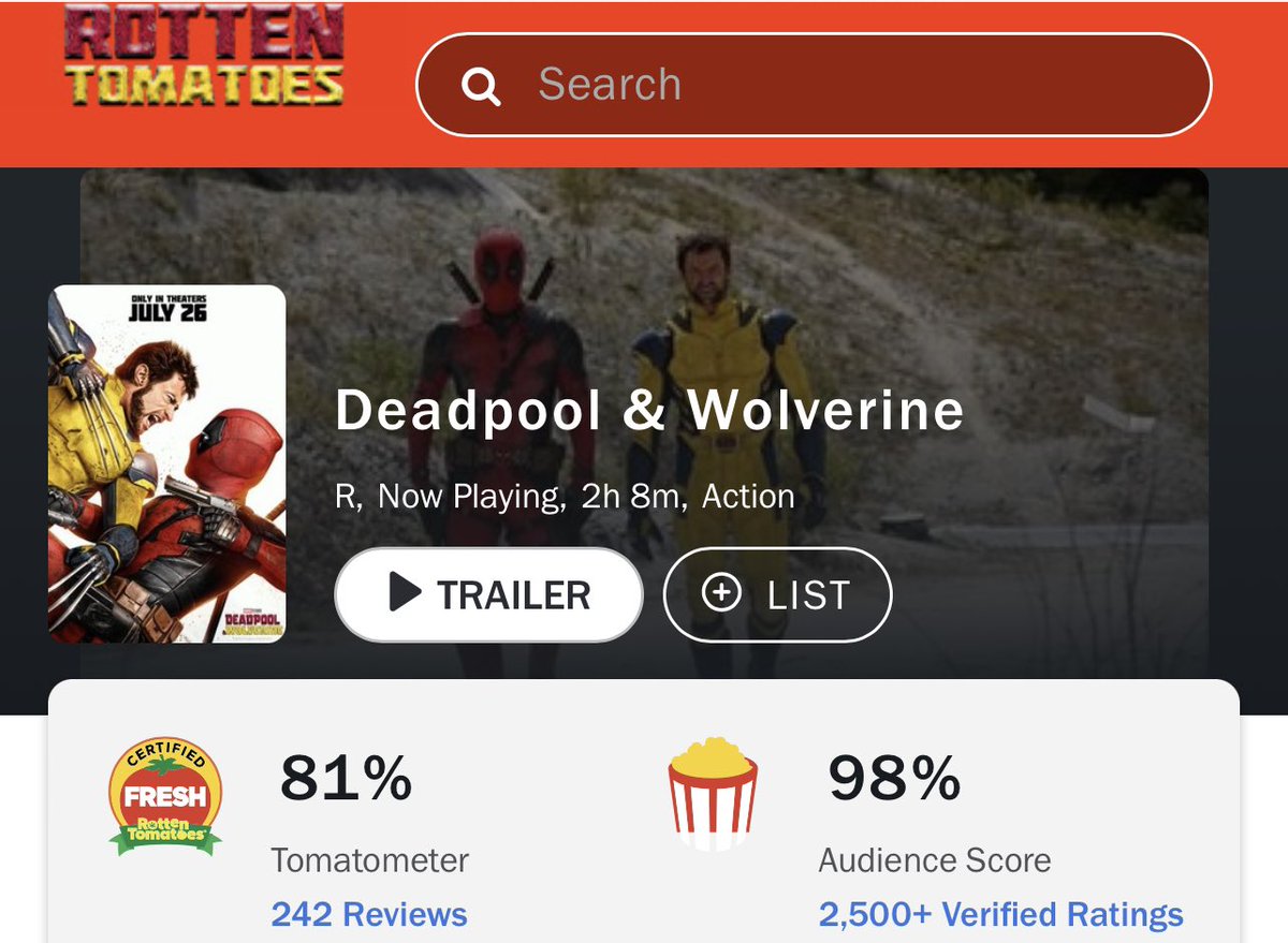 blurayangel's tweet photo. Trust me, trust the fans on this one 👀

#DeadpoolandWolverine https://t.co/6y0c9qct6F