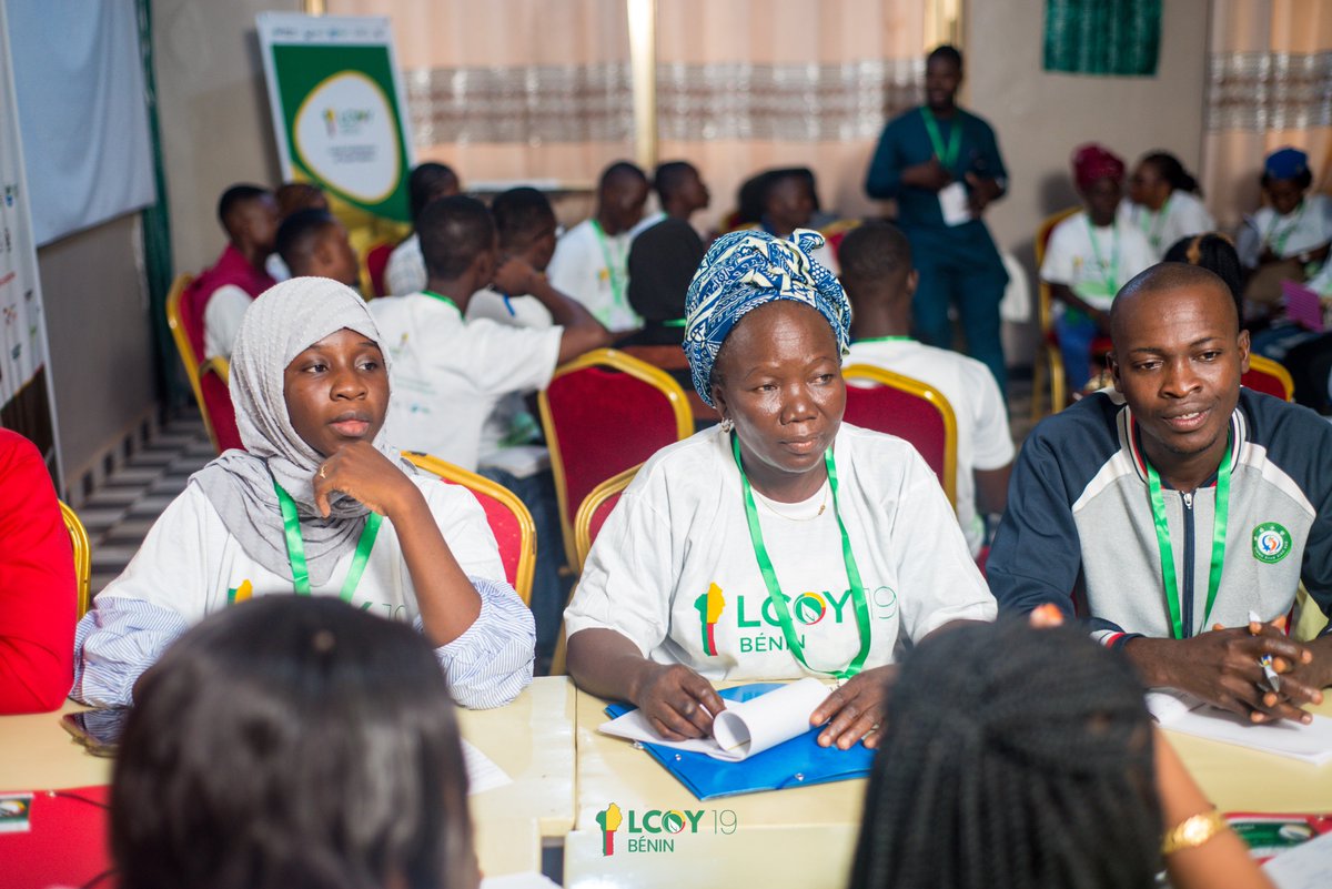 🤝🌱 Animés par plusieurs leads thématiques, ces travaux ont orienté les participants vers l’élaboration des propositions stratégiques et des recommandations importantes pour notre avenir climatique au Bénin.   

#LCOY19Benin #Kétou #AdaptationClimatique #JeunessePourLeClimat