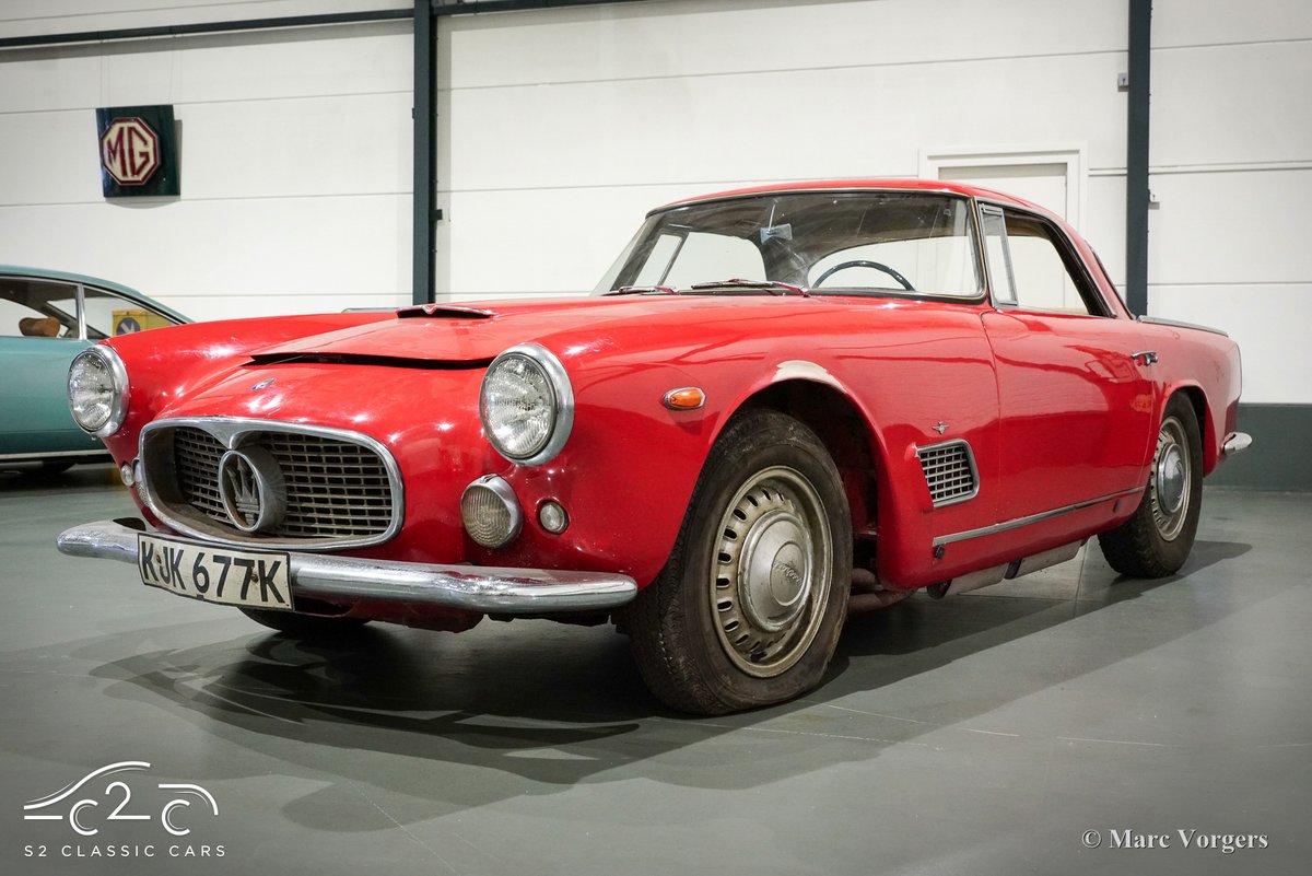 ClassicarGarage's tweet image. To be driven as 'survivor', or to be fully restored! Magnificent 1962 Maserati 3500 GT Touring project car for SALE! classicargarage.com/cars-for-sale/…

#Maserati #Maserati3500GT #RestorationProject #ClassicCar #VintageCar #VintageCars #Oldtimer #Oldtimers #ClassicarGarage #MyClassyRide