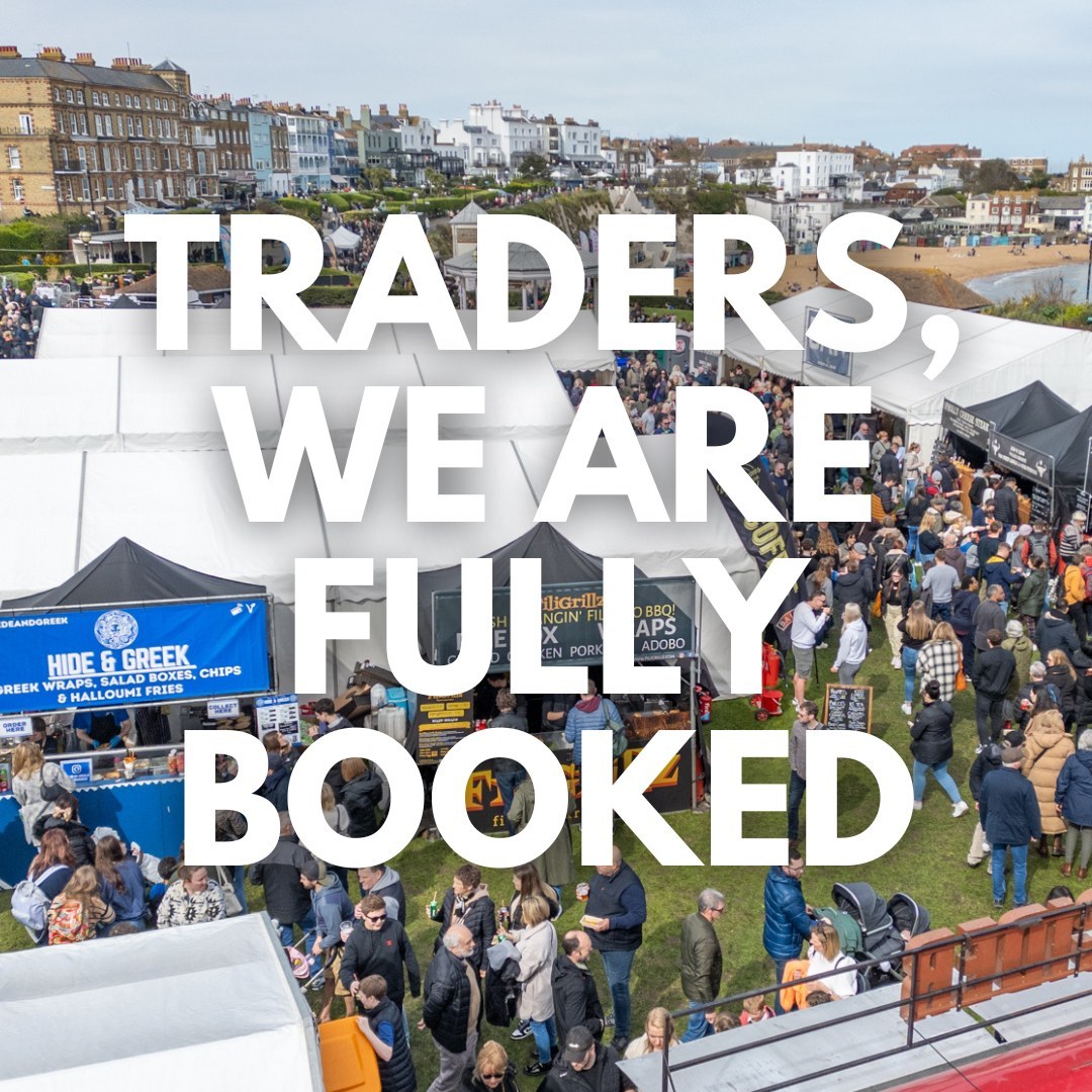 We are no longer accepting applications for the Autumn Food Festival 🧡

We'll send a little shout out when our applications re-open for Easter.

Be aware of online scammers on this front folks! 

9 weeks to go 😎

#broadstairsfoodfestival #broadstairs #margate #ramsgate #kent