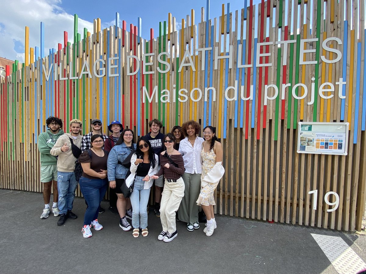 CCSUinParis's tweet photo. It's finally here! Opening ceremonies happen today- but @CCSUJournalism was on the ground in Paris one year ago reporting about the upcoming Olympic games- see the links below @CCSU #Paris2024  #paris2024olympics https://t.co/9Rp15kl6eB