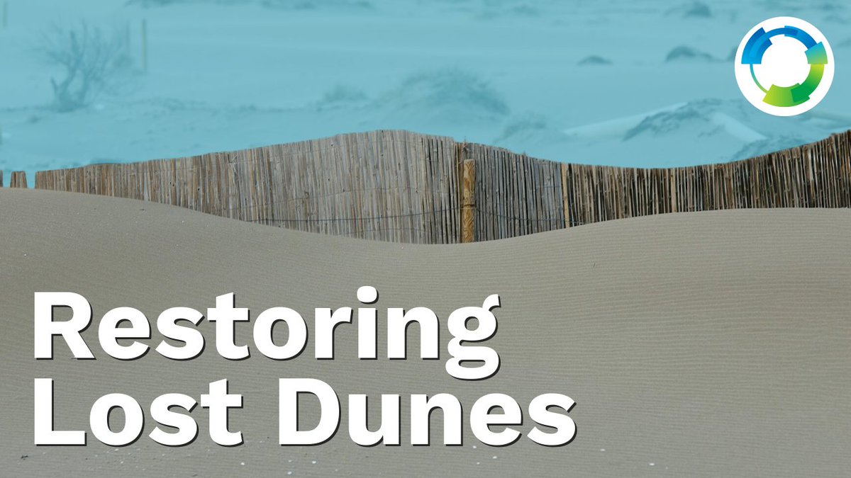 Discover how dune restoration can combat coastal erosion! 🌊

Catalonia is using sand traps and drone monitoring to enhance dune health and safeguard beaches from storms and erosion, benefitting both the environment and local communities. 

Find out more👉youtube.com/watch?v=Et9g9n…