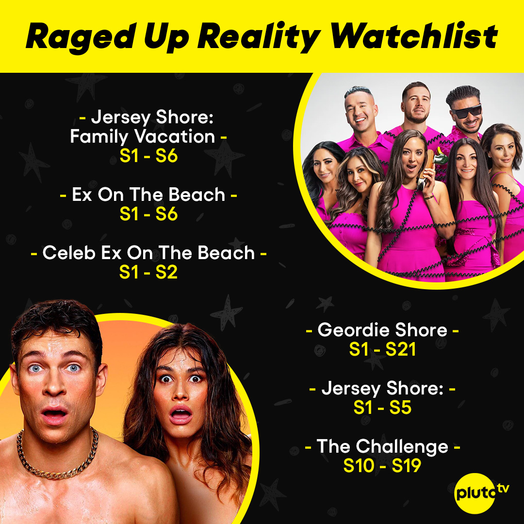 Let the drama unfold!

#RealityTV #JerseyShore #ExOnTheBeach #TheChallenge #GeordieShore