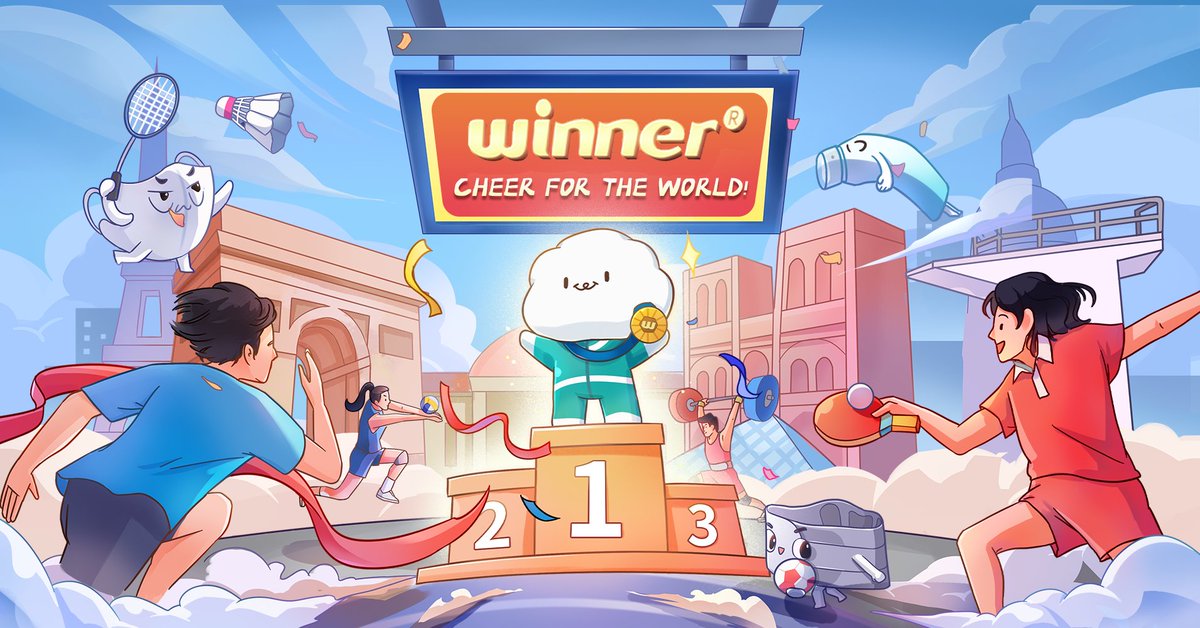 🏅Cheers to all the winners at the 2024 Paris Olympics! Your triumphs will inspire us , everyone can be a winner. Congratulations! #Paris2024 #Olympics #WinnerMedical