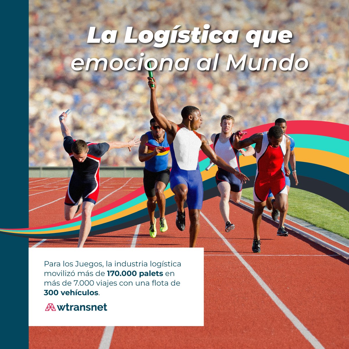 ¿Lo sabías? 🏋️‍♂️ Para los juegos de París, la industria logística movilizó más de 170.000 palets en más de 7.000 viajes con una flota de más de 300 vehículos. 

¡Apoyamos a nuestro equipo nacional y celebramos los increíbles esfuerzos logísticos entre bastidores!  #VamosEspaña