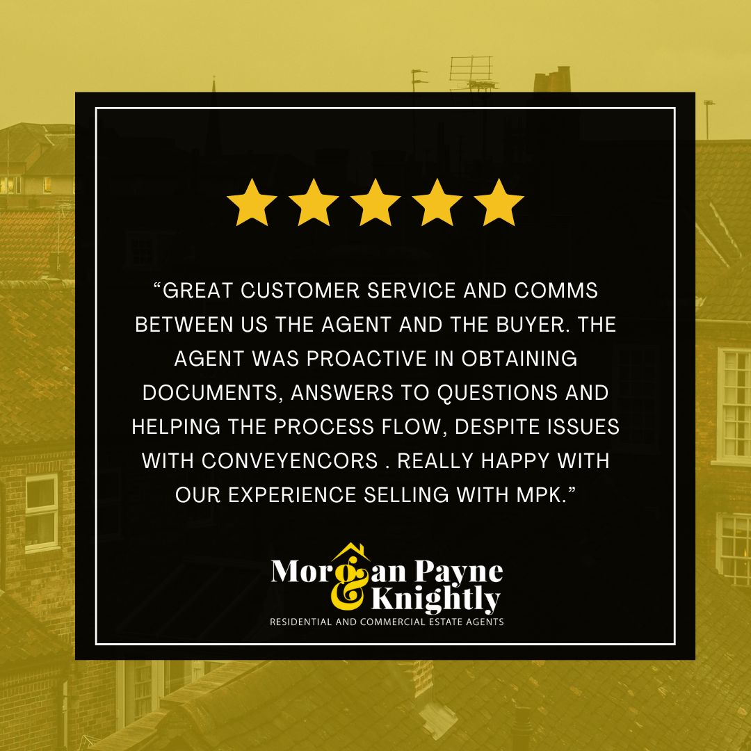 ⭐⭐ ⭐ ⭐ ⭐ 
Doing what we do best!

Are you looking for a proactive agent to sell/let your property? get in touch today!

> mpkestateagents.co.uk

✔ High Street Agents ✔ Online Prices ✔ Personal Service

#customerfeedback #testimonial