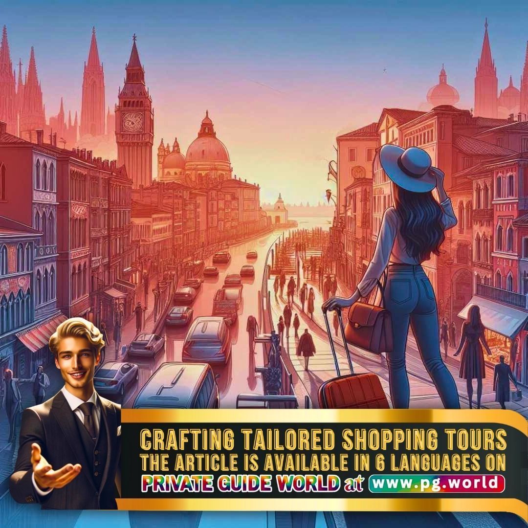 wwwpgworld's tweet image. Delight your clients with bespoke experiences! Read more in our article &quot;Crafting Tailored Shopping Tours&quot; in 6 languages on the PRIVATE GUIDE WORLD platform at pg.world/articles/craft… #BespokeTours #ShoppingDelight #TourGuideTips #LocalExperiences #CustomizedTours