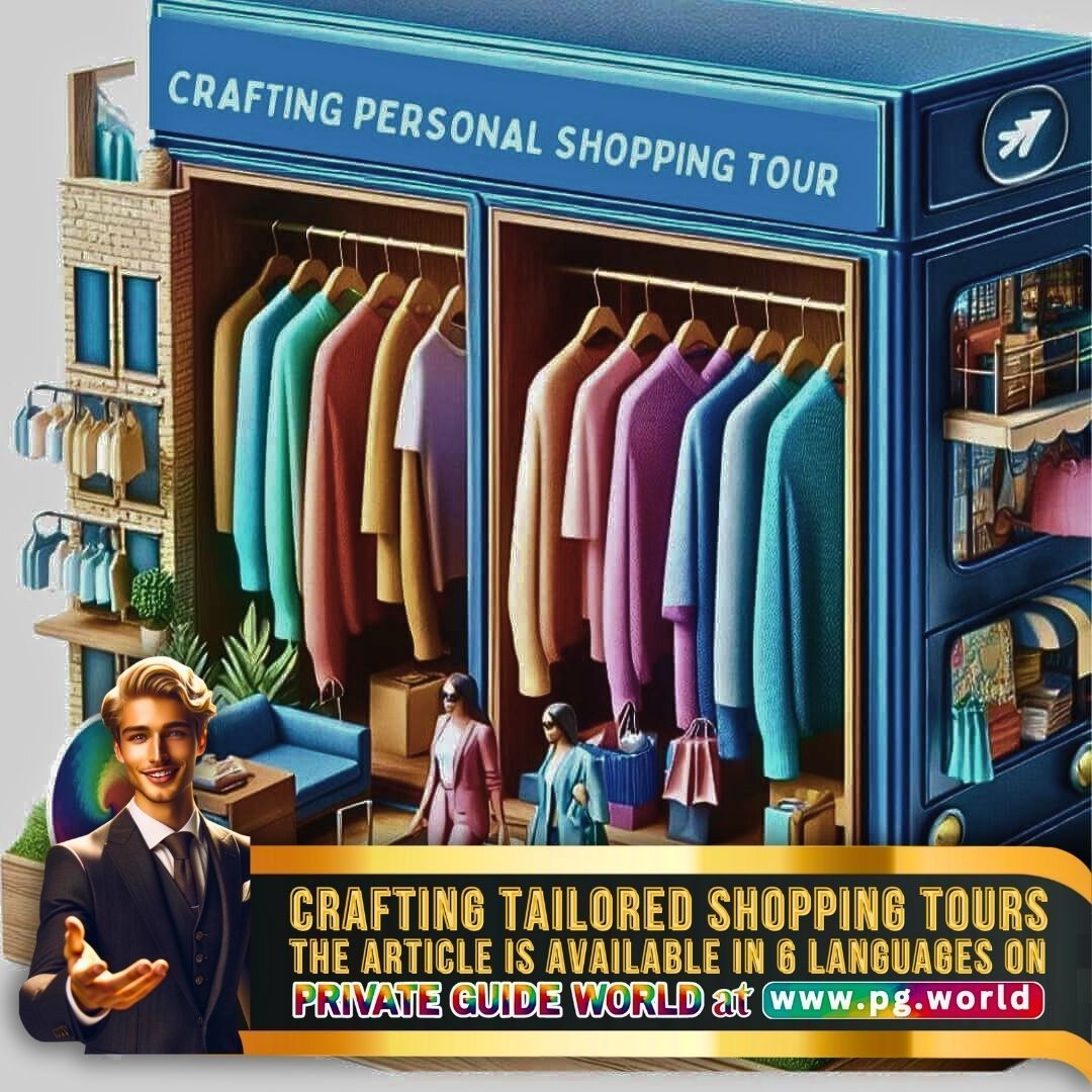 wwwpgworld's tweet image. Delight your clients with bespoke experiences! Read more in our article &quot;Crafting Tailored Shopping Tours&quot; in 6 languages on the PRIVATE GUIDE WORLD platform at pg.world/articles/craft… #BespokeTours #ShoppingDelight #TourGuideTips #LocalExperiences #CustomizedTours