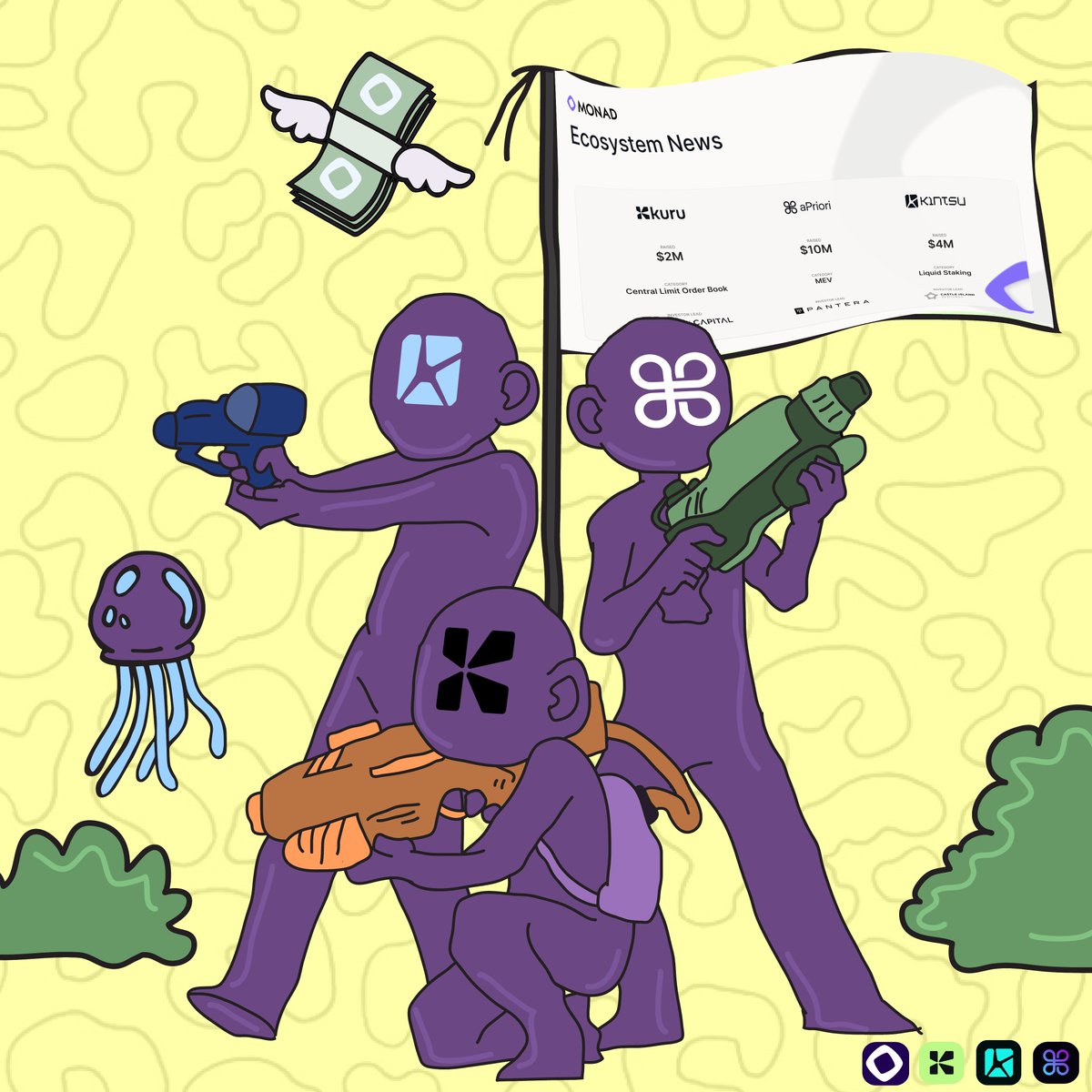 CryptoReport8's tweet photo. @KuruExchange @ElectricCapital @BHDigitalAssets @cmsholdings @keoneHD @0xShitTrader @jarxiao @pivotglobal_xyz @breed_vc @PurpleSlurping @velocitycap_ @VamientLabs Congrats for the raise can't wait to  test what you guys are cooking.

Nada on top 💜💜💜 https://t.co/teLClyeD0y