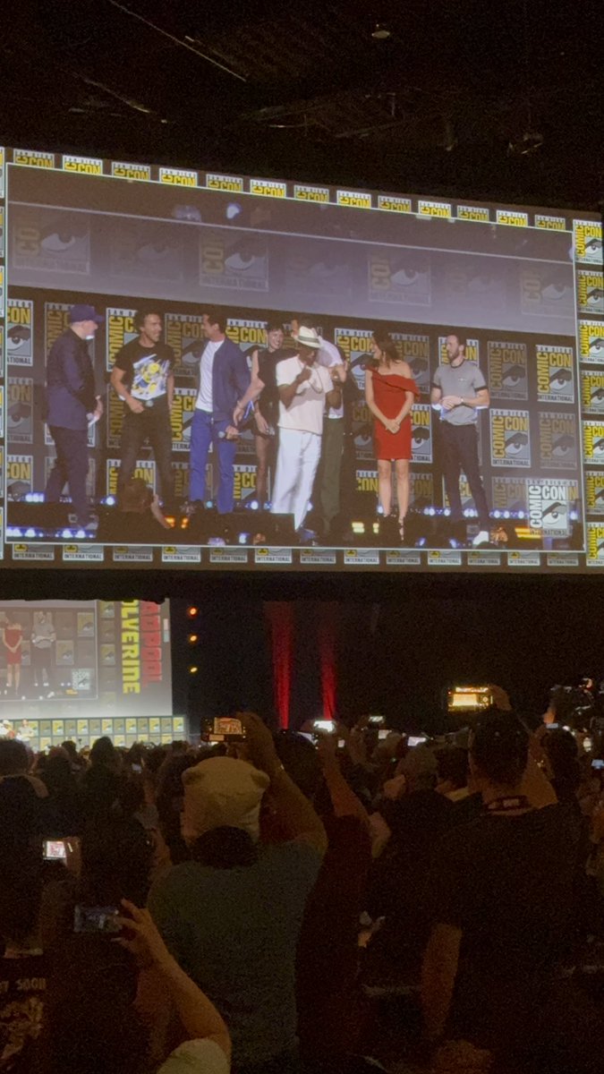 beatssaid's tweet photo. Thank you #Marvel and #SDCC2024 for a great night! 🤩 #DeadpoolAndWolverine is AMAZING! ❤️👌🏼 A Hall H panel to remember for sure. https://t.co/gJtYIXLbIr