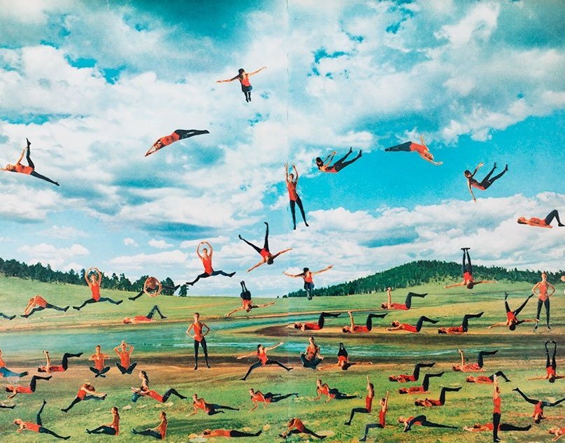 Martha Rosler, Nature Girls (Jumping Janes), 1972 #FridayFeeling #WomensArt