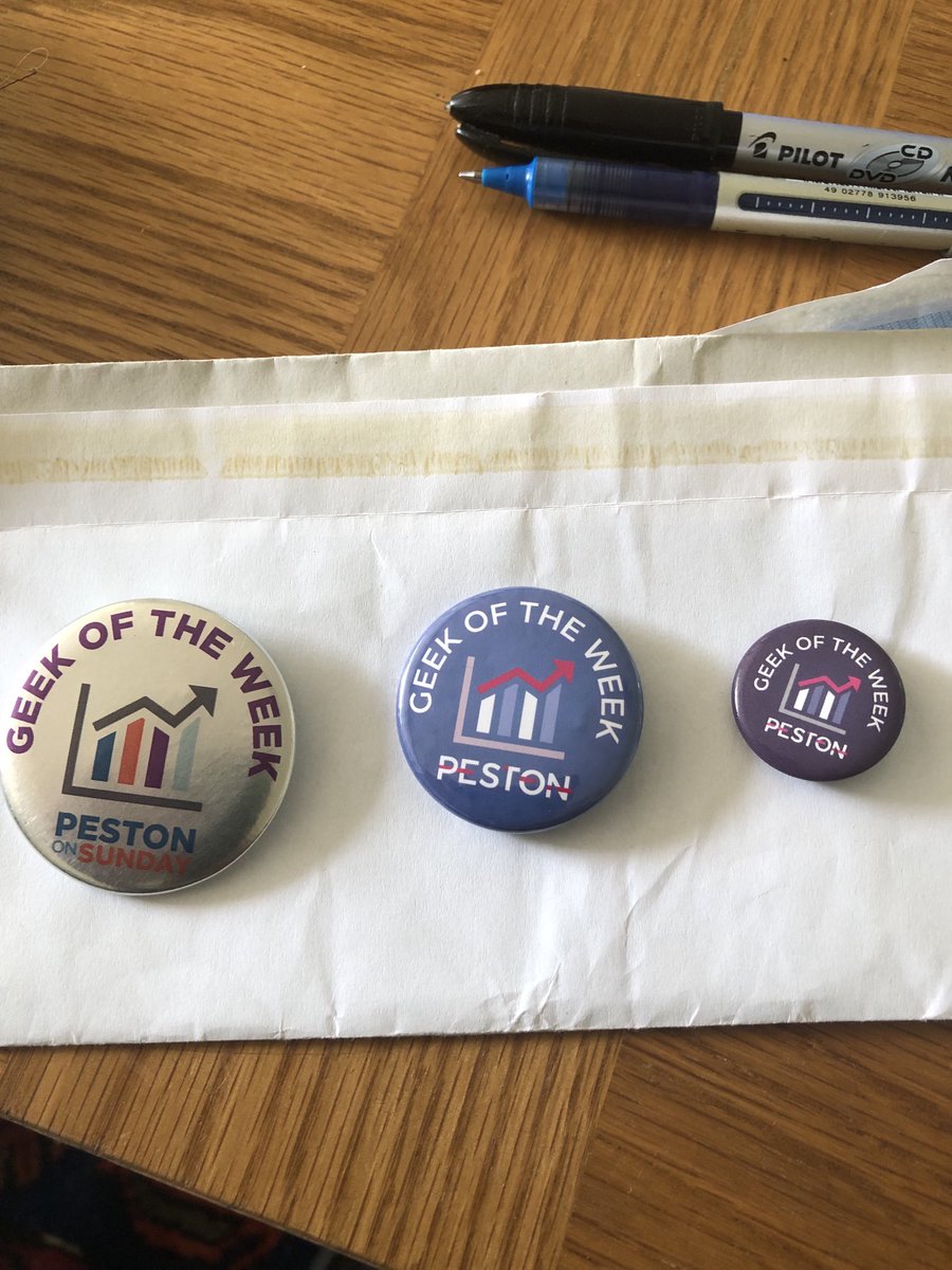 Delighted and honoured to receive ⁦<a href="/lboroCRCC/">Loughborough CRCC</a>⁩ ‘s third ‘Geek of the Week’ award from ⁦<a href="/itvpeston/">Peston</a>⁩ for our General Election analysis. #GeekStreak