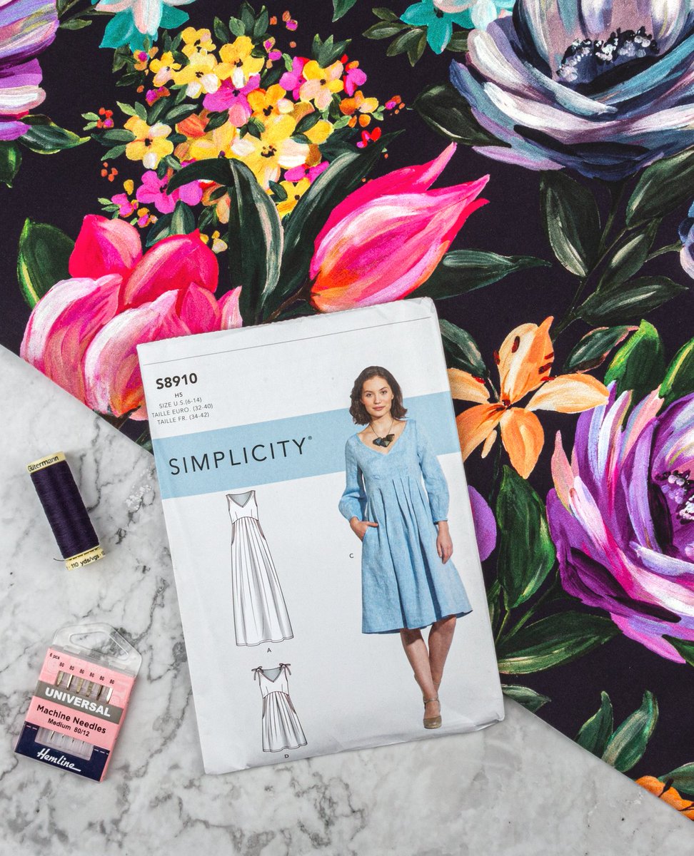 MinervaFabrics's tweet photo. It's a new Minerva Sewing Kits day and we're celebrating the summer with 10 gorgeous dress options featuring some of our favourite @SimplicityMcCallsUK patterns - #S8910 and #S8640. Find them all at https://t.co/2frJndNzJD
⁠
#Dressmaker #SewingKit #SewingKits #DressmakingKit https://t.co/G7elfgP8IX