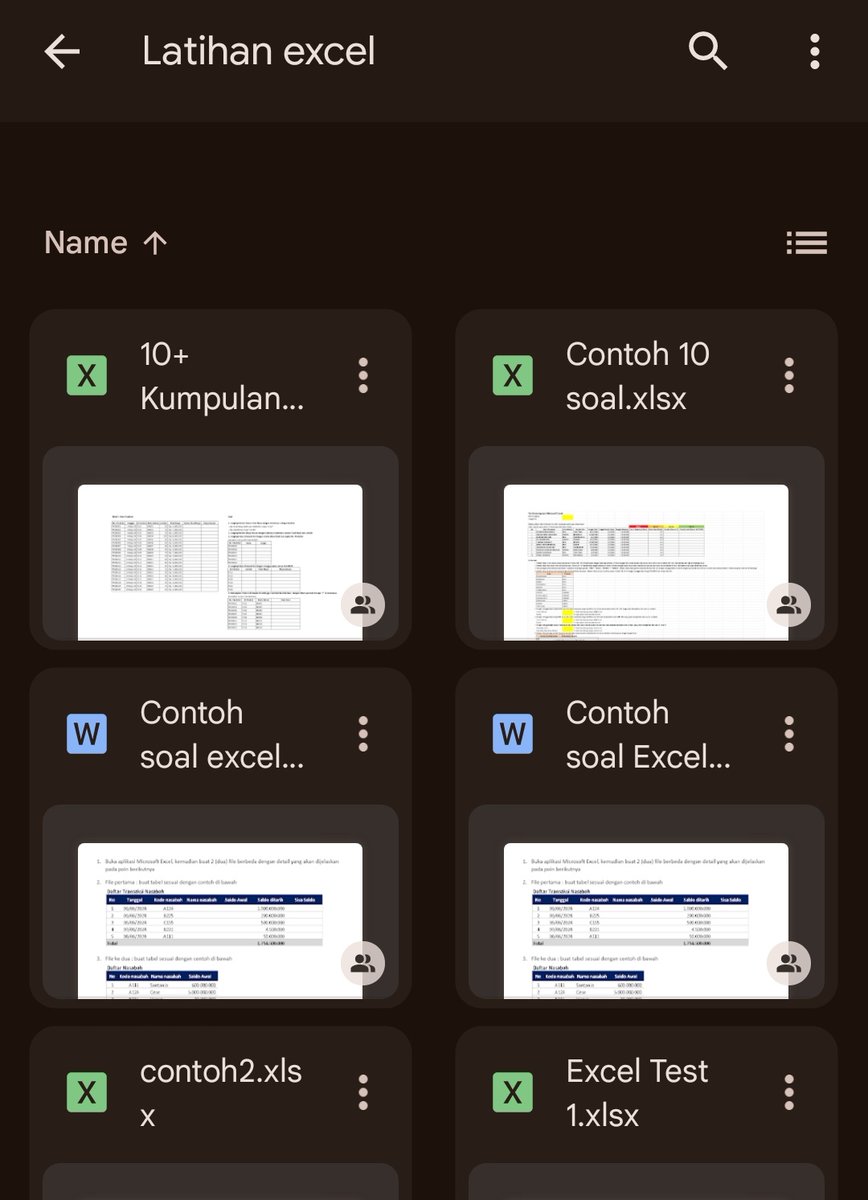 Halo guys, bagi kalian yang ada kesulitan ngerjain file latihan excel ini (linknya ada di profil) aku open DM sampai jam 6, screenshoot atau jelasin aja kendalanya di mana. Kalo ada waktu luang nanti dijawab👍🙏