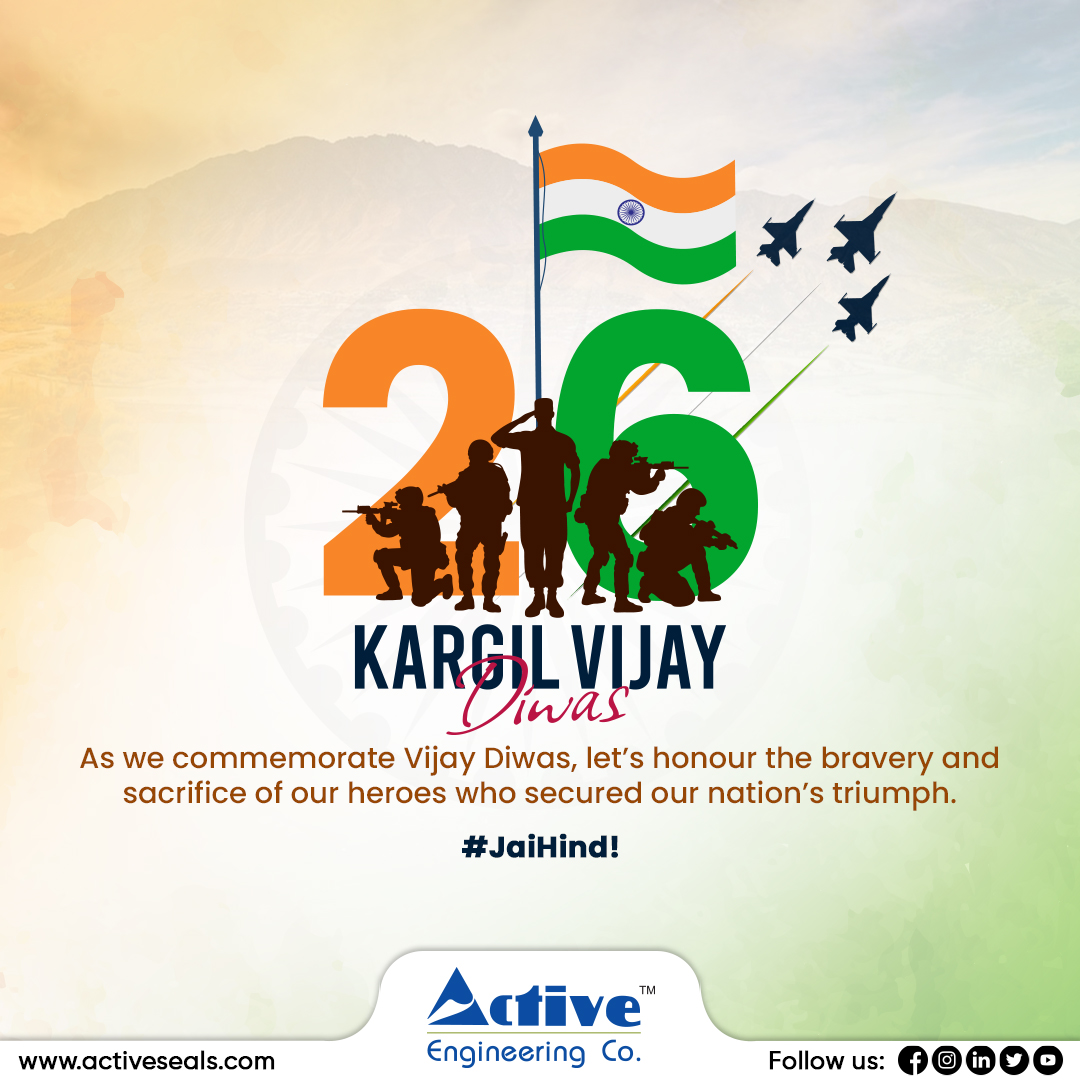 activepump's tweet image. Kargil Vijay Diwas serves as a reminder of the valor and sacrifices of our soldiers. Let's honor their memory by promoting peace and unity within our nation, and never take our freedom for granted.

#kargilvijaydiwas #indianarmy #activeengineeringcompany #pumpmanufacturer