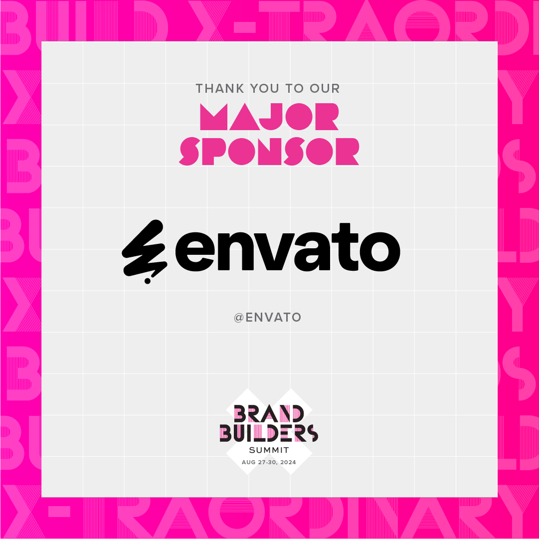 justcreative's tweet photo. Sponsoring an event is bold; backing an uncertain one is bolder. 

Thanks to our sponsors and our 28+ speakers at the Brand Builders Summit (Aug 27-30)!

Join the waitlist for this FREE 4-day virtual event: https://t.co/k38AUfpacr

@withmoxieapp @WixStudio @envato @brandbuildrai https://t.co/TvaM3rWjm2